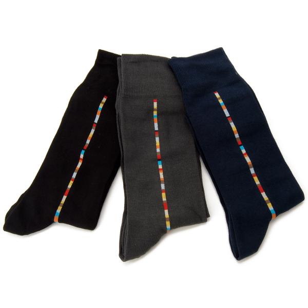 Paul Smith ポールスミス 靴下 3足セット メンズ M1ASOCK H7751A