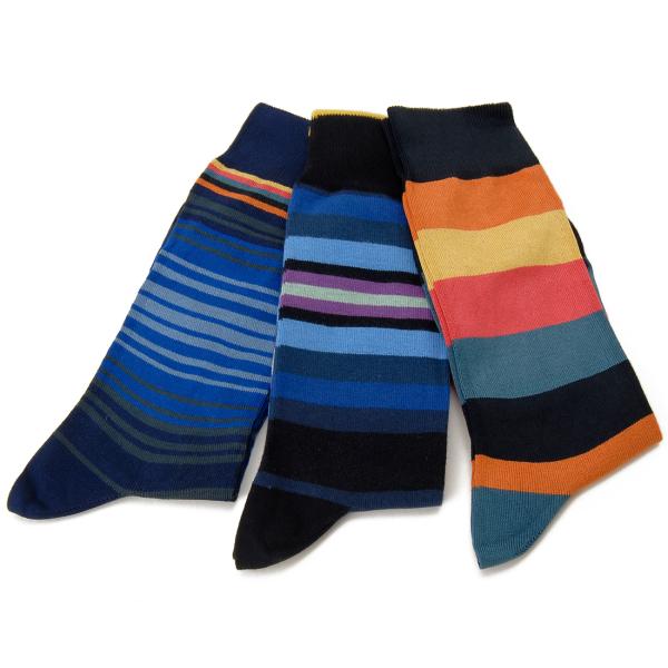 Paul Smith ポールスミス 靴下 3足セット メンズ M1ASOCK J3PKST1A