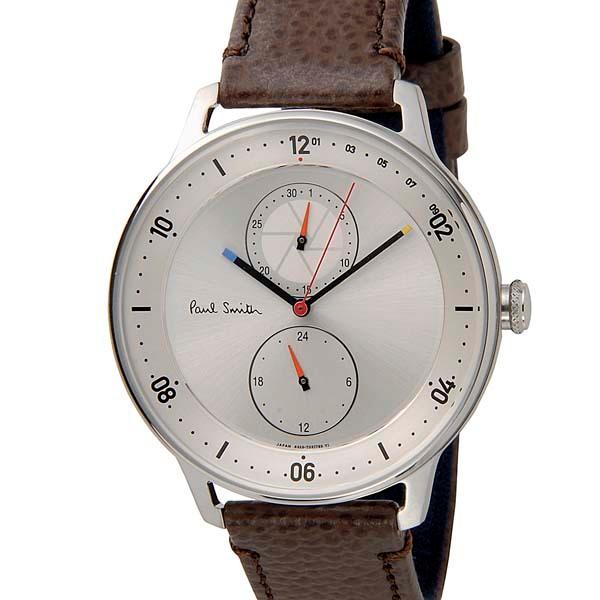 Paul Smith ポールスミス 腕時計 メンズ シルバー×ブラウン BH2-014-90 Chu...