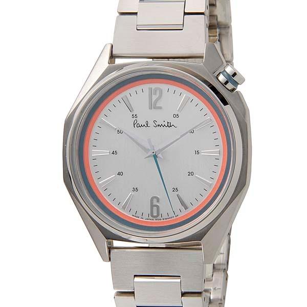 Paul Smith ポールスミス 腕時計 メンズ シルバー BT4-117-91 Octagon ...