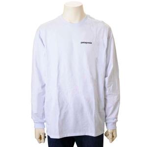 Patagonia パタゴニア ロンT メンズ ホワイト 38518 WHI ロゴ 長袖Tシャツ｜s-select