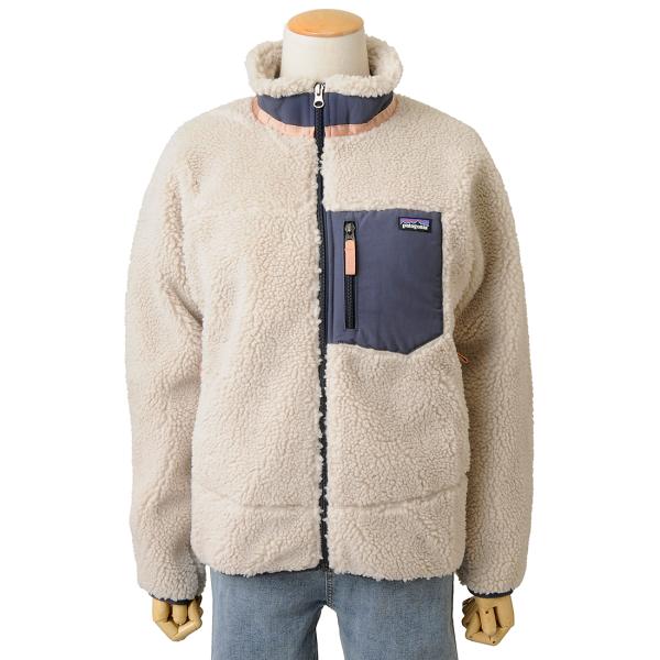 パタゴニア Patagonia フリースジャケット レディース キッズ ブルー 65625 NTSB...