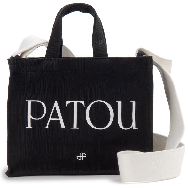PATOU パトゥ トートバッグ レディース ブラック AC0250076999B SMALL TO...