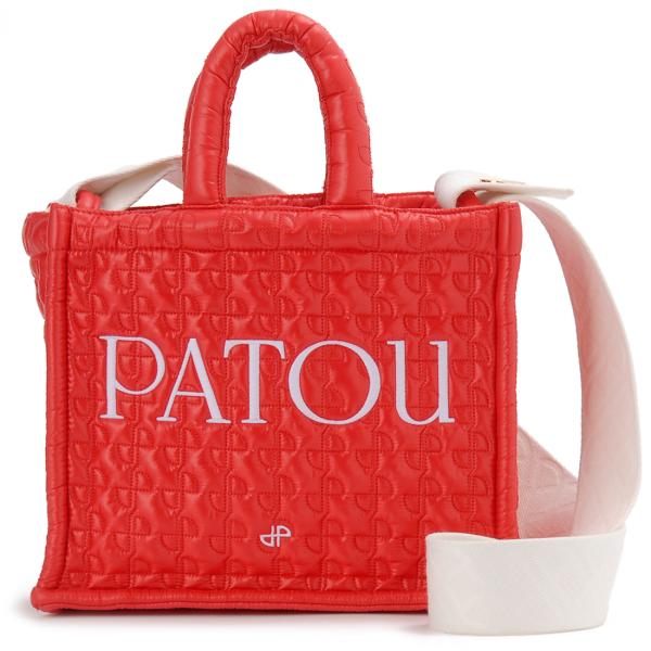 PATOU パトゥ トートバッグ レディース レッド AC0250123307R SMALL TOT...