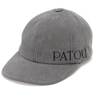 PATOU パトゥ キャップ レディース メンズ ブラック AC0560081959A UNISEX CAP｜s-select