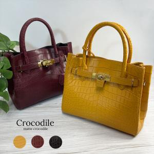 ホーンバッククロコダイル ショルダーバッグ レディース RODANIA
