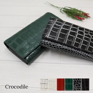 クロコダイル 長財布 ワニ革 本革 公式 RODANIA ロダニア