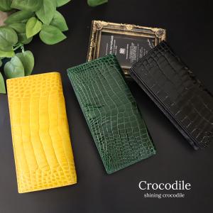 未使用級　RODANIA ロダニア 長財布 クロコダイル ゴールド金具 極美品 クロコダイル 長財布 無双 長札入れ ワニ革 本革 ブラック