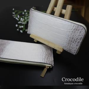 ヒマラヤ クロコダイル 長財布 高級一枚革仕立て ロダニア RODANIA ヒマラヤ クロコダイル 長財布 高級一枚革仕立て