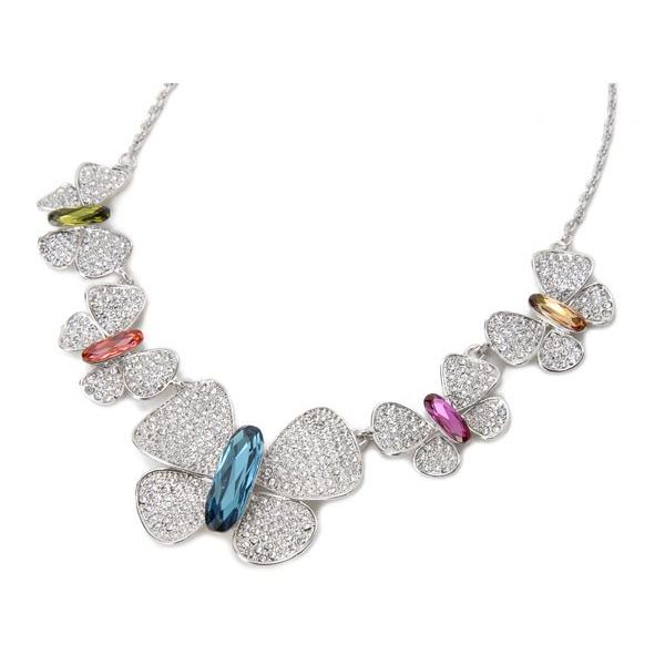 訳あり(細かいキズ・汚れあり) ファッションジュエリー ネックレス ペンダント スワロフスキー HS...