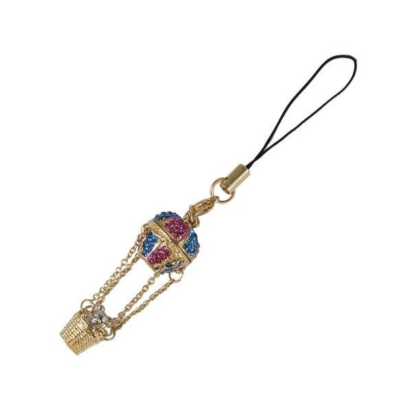 訳あり(細かいキズ・汚れあり) ファッションジュエリー/キラキラストラップ 気球 P10SP