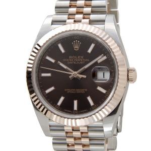 ロレックス Rolex デイトジャスト 126331 CHO チョコレート 新品 当店5年保証｜s-select