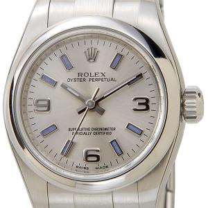 ロレックス ROLEX 176200 SV-AR-BL オイスターパーペチュアル シルバー レディース 腕時計 新品 当店5年保証｜s-select