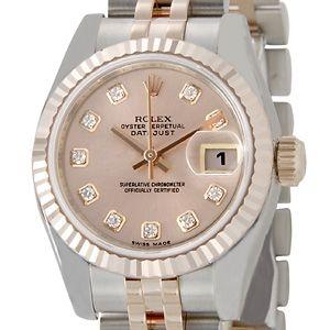 ロレックス Rolex G デイトジャスト ピンクゴールド ダイヤモンド10p レディース 腕時計 新品 当店5年保証 Rxg S Select 通販 Yahoo ショッピング
