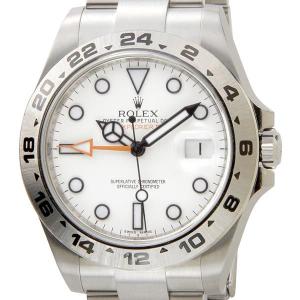 ロレックス ROLEX 216570 WT エクスプローラーII  ホワイト メンズ EXPLORER 腕時計 新品　 送料無料 新品 当店5年保証｜s-select