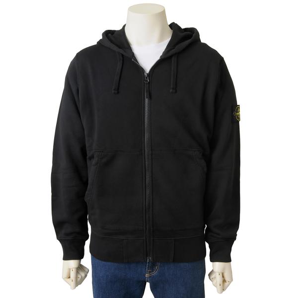 STONE ISLAND ストーンアイランド パーカー 長袖 メンズ ブラック 6100042 V0...