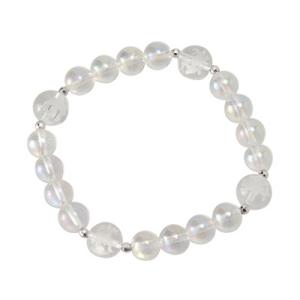 【開運/パワーストーン】 天然石水晶 四神 ブレスレット レインボークリスタル 8mm 新品 （細か...