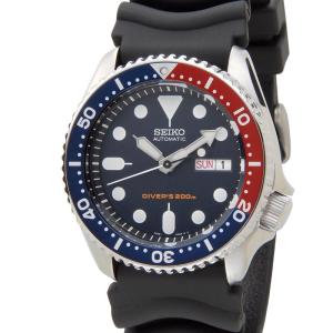 セイコー SEIKO メンズ 腕時計 SKX009K ダイバーズ 200m防水 オートマティック 海外モデル ダークブルー文字盤　新品 送料無料｜s-select