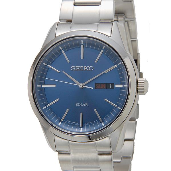 バレンタインセール SEIKO セイコー SNE525P1 ソーラー クオーツ メンズ 腕時計