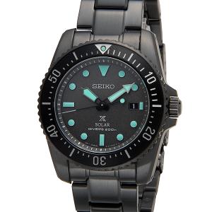 SEIKO セイコー 腕時計 メンズ SNE587P1 プロスペックス ブラックソーラーダイバーズ｜s-select
