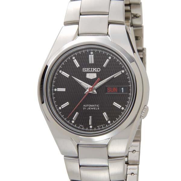 セイコー5 セイコーファイブ メンズ 腕時計 SNK607K ブラック SEIKO セイコー 自動巻...