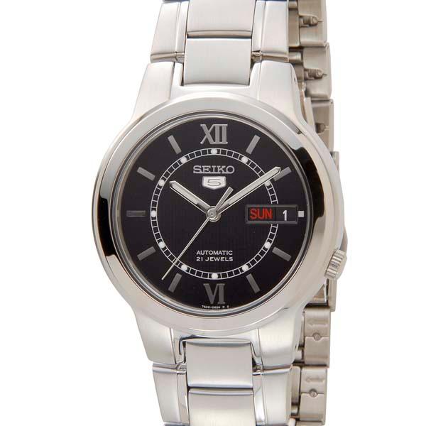 3月決算セール セイコー5 セイコーファイブ メンズ 時計 SNKA23K ブラック SEIKO セ...