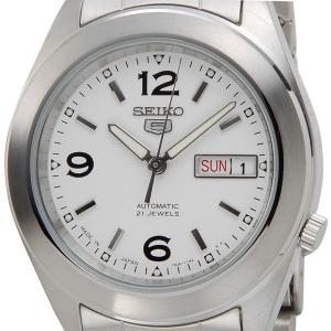 SEIKO 5 セイコーファイブ メンズ 腕時計 SNKM73J1 日本製 SEIKO5 セイコー5 オートマティック 自動巻き ホワイト ブランド