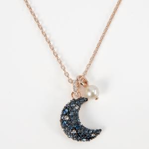 [SWAROVSKI] ネックレス ペンダント 5692257 Dextera pendant, Round cut, White, Rose gold-tone plated