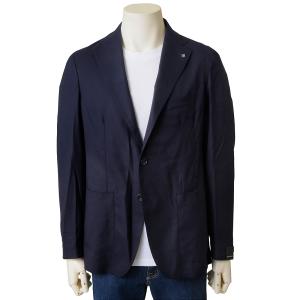 TAGLIATORE サマーコットン　テーラードジャケット　金ボタン　ストライプ TAGLIATORE サマーコットン テーラードジャケット 金ボタン