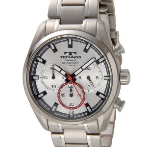 TECHNOS（テクノス） ソーラー クロノグラフ TE4001SB メンズ 腕時計