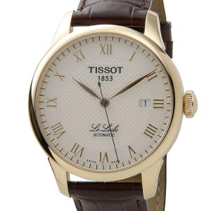 ティソ Tissot 腕時計 T41541373 T-CLASSIC ルロックル オートマチック ゴールド/ブラウン メンズ｜s-select