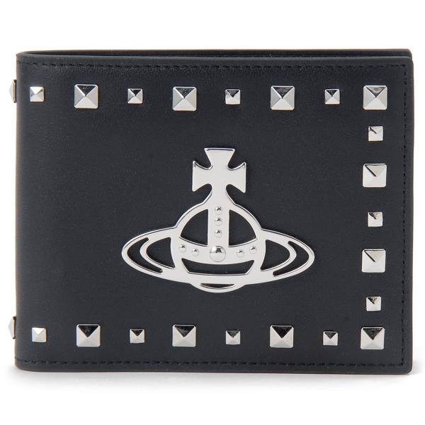 ヴィヴィアン ウエストウッド Vivienne Westwood 二つ折り財布 ブラック 51070...