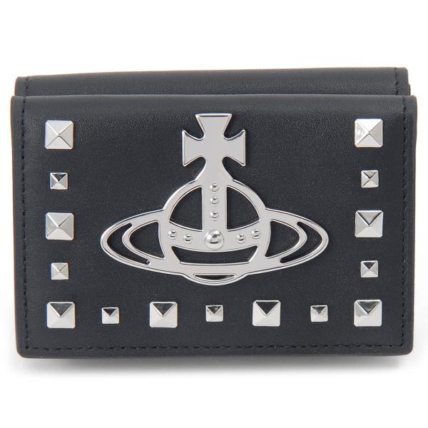 ヴィヴィアン ウエストウッド Vivienne Westwood 三つ折り財布 ブラック 51070...