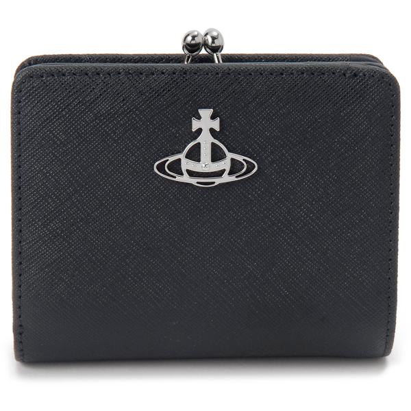 ヴィヴィアン ウエストウッド Vivienne Westwood 二つ折り財布 ブラック 51150...