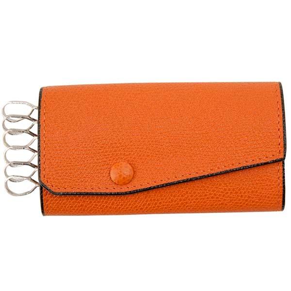 Valextra ヴァレクストラ キーケース オレンジ V1L76-028-00AR-RD 0076...