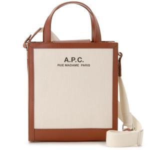 訳あり　開閉マグネットの付きが弱い　A.P.C. アーペーセー トートバッグ メンズ レディース COEYOM61622 BAA｜s-select