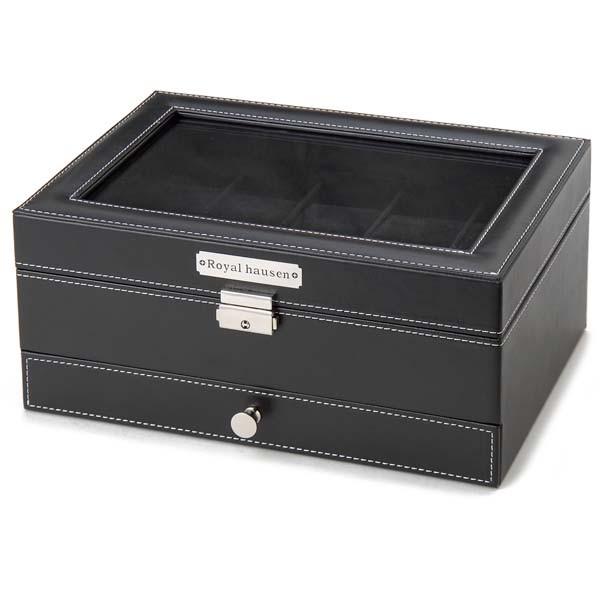 訳あり 小さな押しキズ 汚れ 時計収納ケース ロイヤルハウゼン ROYAL HAUSEN 時計 収納...