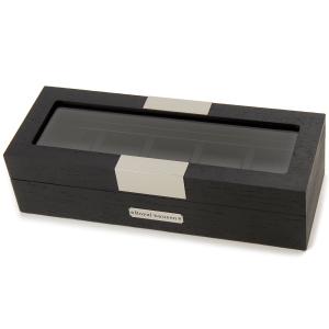 専用です。 腕時計ケース 腕時計 5本収納 ブラック レザー コレクション