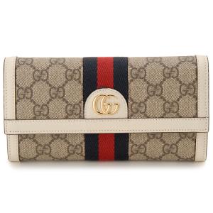 訳あり　箱不良、内側の折り部分に少し黄ばみあり　GUCCI グッチ 長財布 レディース 523153 96IWG 9794 オフィディア GGスプリーム｜s-select