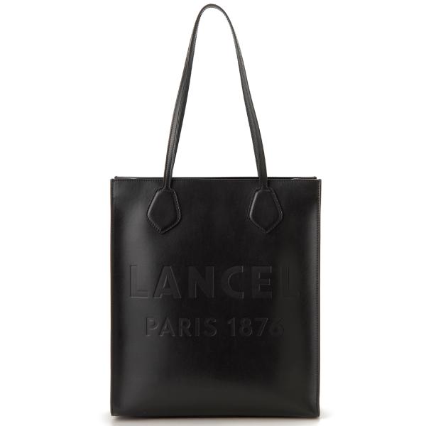 訳あり　正面にあたりあり　LANCEL ランセル トートバッグ レディース ブラック A12356 ...