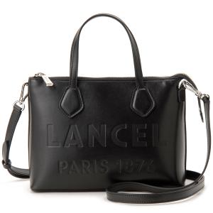 訳あり　背面に薄っすらと傷あり　LANCEL ランセル トートバッグ ブラック レディース A12355 10 ESSENTIAL TOTE エッセンシャルトート｜s-select