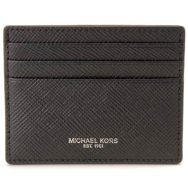 マイケルコース MICHAEL KORS カードケース 名刺入れ ブラック 36U9LHRD1L B...
