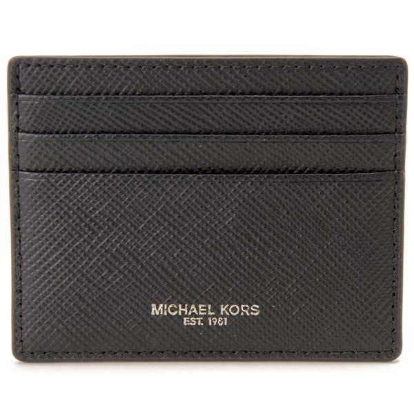 マイケルコース MICHAEL KORS カードケース 名刺入れ ブラック 36U9LHRD1L B...