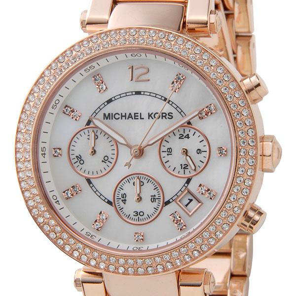 訳あり 未使用品 ベルトにキズあり マイケルコース Michael Kors 腕時計 レディース M...