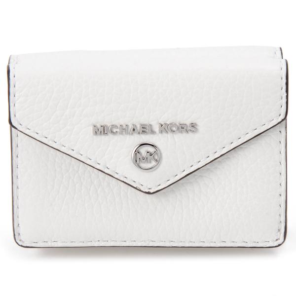 訳あり　正面、背面、内側に薄っすらと傷、汚れあり　MICHAEL KORS マイケルコース 三つ折り...