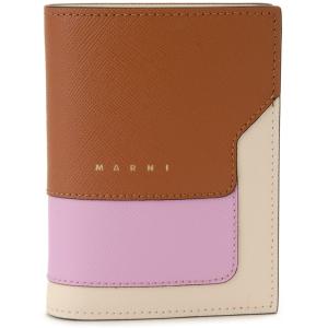 マルニ 財布 MARNI 二つ折り財布 ブラック コンパクト ミニ財布