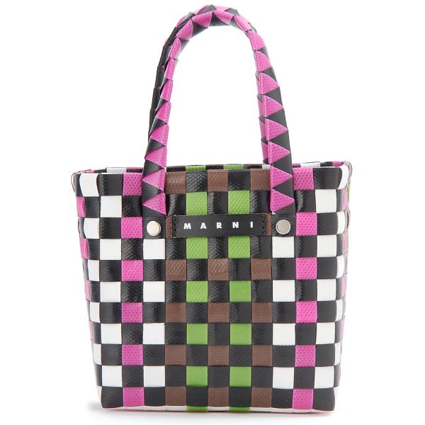 訳あり　ロゴ部分右側に革はがれ、左側に糸のほつれあり　MARNI マルニ ハンドバッグ M00178...