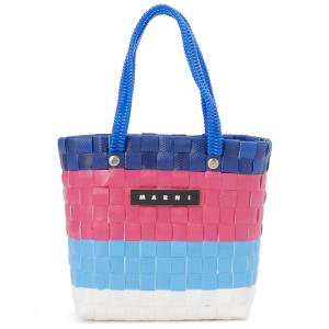 MARNI（マルニ） 美品 MARNI MARKET STRIPE BAG マーケット ストライプ