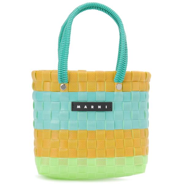 訳あり　複数織り込み不良あり　MARNI マルニ ハンドバッグ かごバッグ M00816 MW81F...