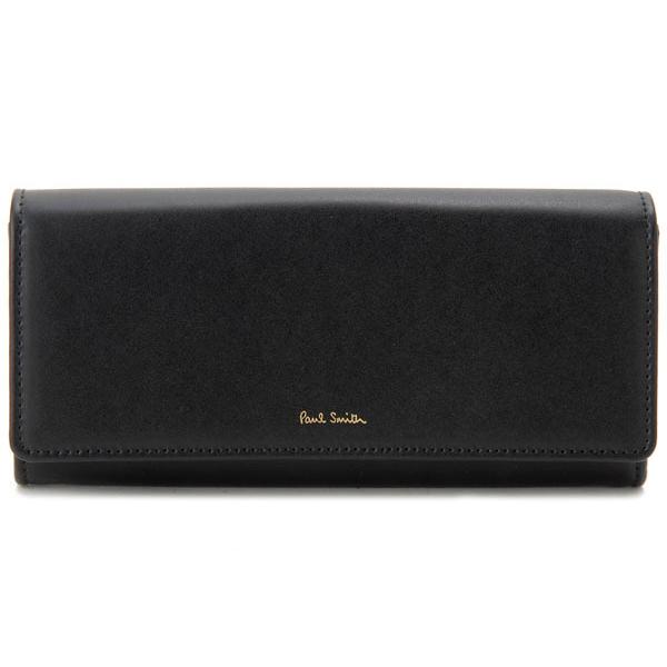訳あり　箱不良　ポールスミス Paul Smith 長財布 WSXC 4608 W783 B ブラッ...